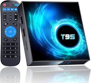 EASYTONE Android TV Box 10.0, 2024 Android 10.0 TV Box 2GB 16GB AllWINNER H616 Quad-Core CPU 4K 6K TV Box Support 2.4G+5G Dual WiFi Ethernet 100M BT 4.0 Output H.265 Decoding Android Box TV