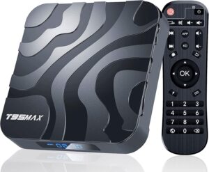 EASYTONE Android TV Box 12.0,2024 Android TV Box 4GB RAM 64GB ROM H618 Quad-Core Chipest 6K TV Box Android Supports 2.4/5G Dual WiFi 3D HDR10+ Bluetooth 4.0 USB 2.0 Android Box TV