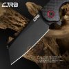 CJRB CUTLERY Folding Knife Crag (J1904) AR-RPM9 Powder Steel Black PVD Blade Carbon Fiber Handle Pocket Knife EDC Knife - Image 4