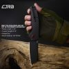CJRB CUTLERY Folding Knife Crag (J1904) AR-RPM9 Powder Steel Black PVD Blade Carbon Fiber Handle Pocket Knife EDC Knife - Image 3