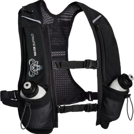 Water Buffalo Hydration Running Vest - Quiver Hydration Vest - Running Hydration Vest with Dual Water Bottles - Lightweight Water Backpack for Running, Trail Running, Marathons
