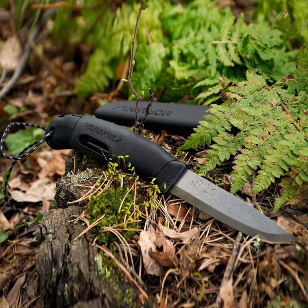 Morakniv Companion Spark Stainless Steel Fixed-Blade Knife With Sheath and Fire Starter, 3.9 Inch - Image 4