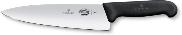 Victorinox Swiss Army Fibrox Chef's Knife Black 8 inch