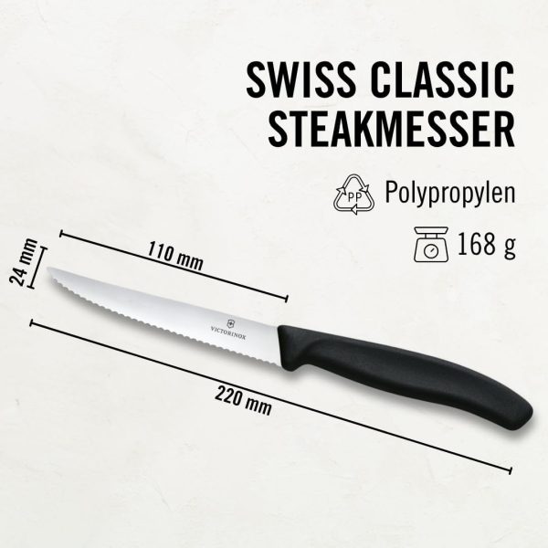 Victorinox Swiss Classic Steak Knife Set of 6 - Image 2