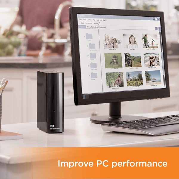 Western Digital 8TB Elements Desktop External Hard Drive USB 3.0 - Image 4