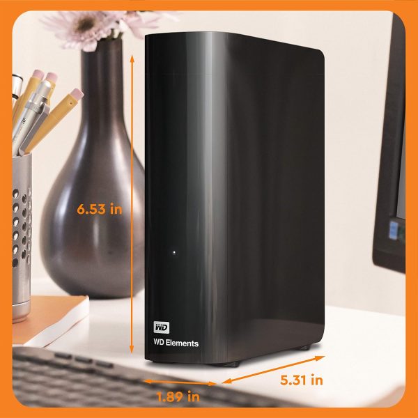 Western Digital 10TB Elements Desktop External Hard Drive - Image 2