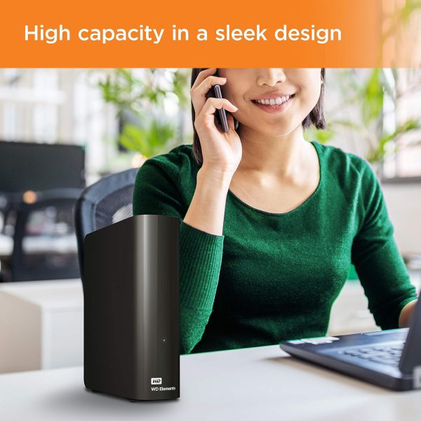 Western Digital 10TB Elements Desktop External Hard Drive - Image 4