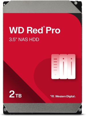 Western Digital 2TB WD Red Pro NAS Internal Hard Drive HDD