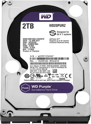 WD Purple 2TB Surveillance Hard Disk Drive
