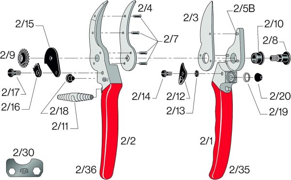 Felco F-2 Pruning Shears - Image 2