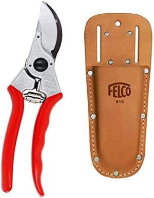 Felco F-2 Bypass Pruner and Leather Holster