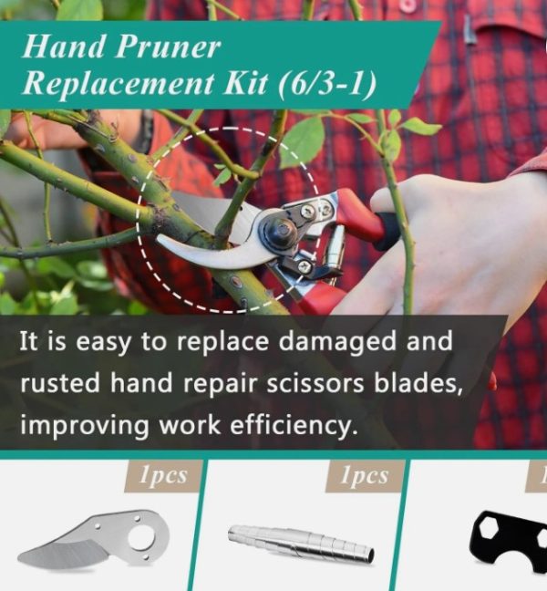 Felco Hand Pruner Replacement Kit F-(6/3-1) - Spare Blade - Image 2
