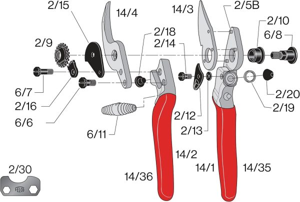 Felco F-14 Pruning Shears - Image 3