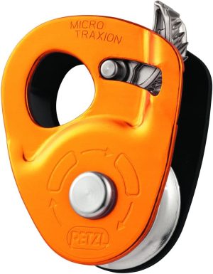 PETZL - Micro Traxion, Ultralight Progress Capture Pulley