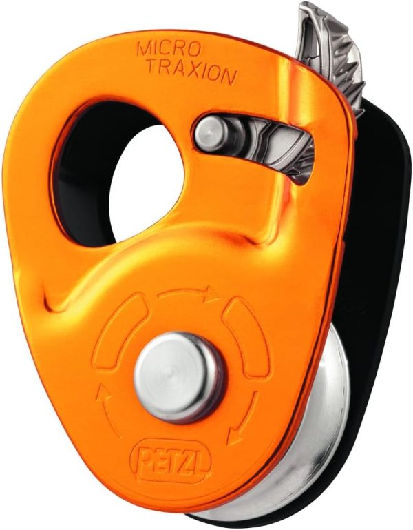 PETZL - Micro Traxion, Ultralight Progress Capture Pulley