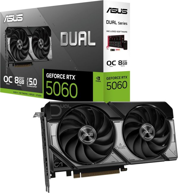 ASUS Dual 8GB Graphics Card with a Performance Boost