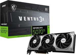MSI 16GB Triple-Fan Graphics Card with a Performance Boost