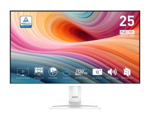 MSI PRO 24.5-inch Slim White Monitor