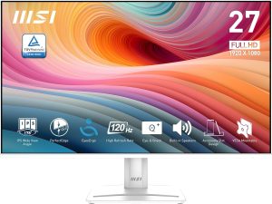 MSI PRO 27-inch Slim White Monitor