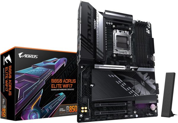 GIGABYTE AORUS Elite AMD Motherboard with WiFi 7