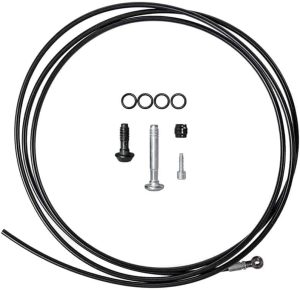 Magura Hydraulic Brake Hose - 2500mm, for MT4 to MT Trail SL, Black