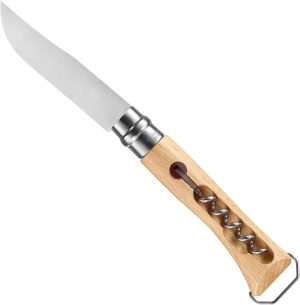 Opinel No. 10 Corkscrew Folding Knife
