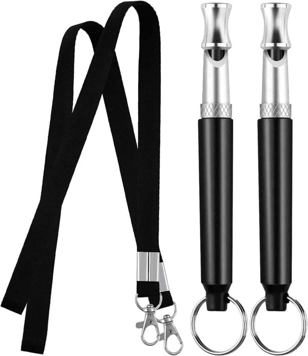 Ultrasonic Dog Training Whistles (2-Pack)
