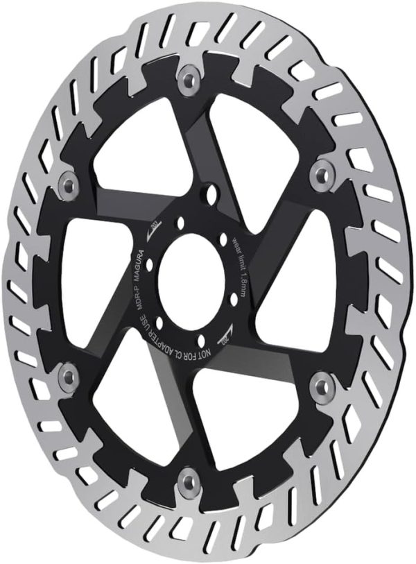 Magura Unisex's Disc Brake Rotor, Silver, 203 mm