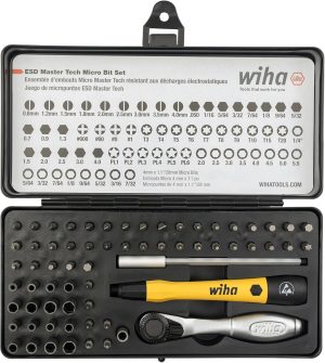 Wiha 65-Piece ESD-Safe Precision Tool Set