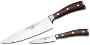 Wüsthof Ikon Blackwood 2-Piece Knife Set