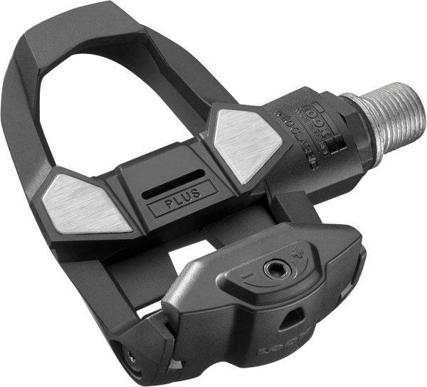 LOOK Cycle - KEO Classic 3 Plus - Road Bike Pedals -Clipless Pedal - Fast Clip in Pedals, 400 mm² Stainless Steel Platform Area - Easily Adjustable Tension - Composite Body - Chromoly Spindle