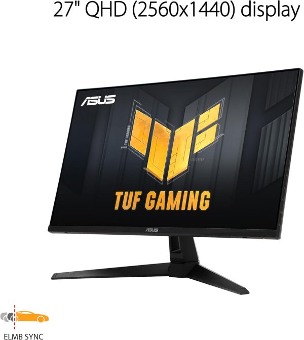ASUS TUF 27" Gaming Monitor with a Vivid, High-Resolution Screen - Image 2