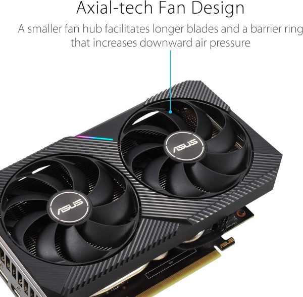 ASUS Dual 12GB Graphics Card for Cool and Quiet Gaming - Image 2