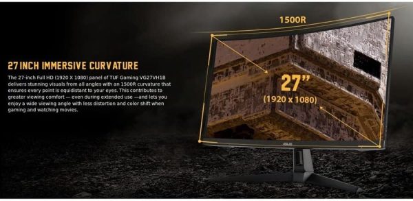 ASUS TUF Gaming 27-inch Curved Monitor - Image 2