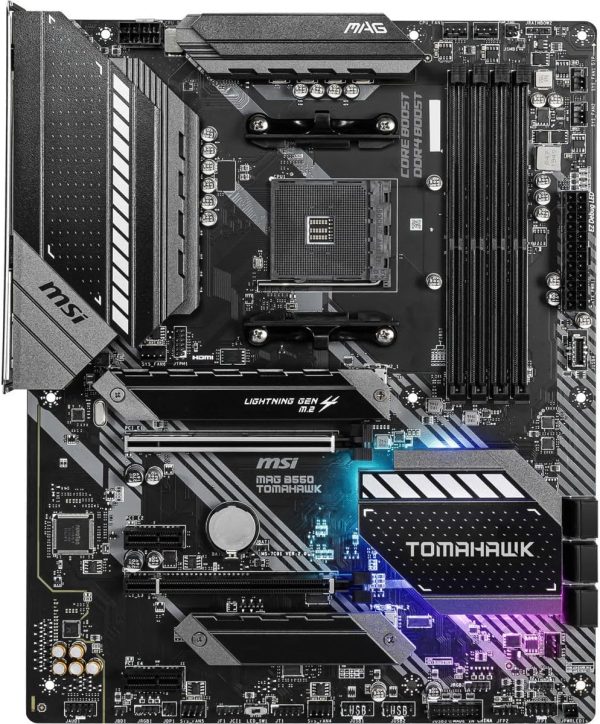A Full-Sized MSI TOMAHAWK Motherboard for AMD Gaming PCs - Image 2