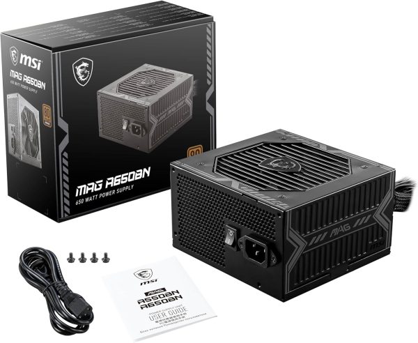 MSI MAG 650W Gaming Power Supply - Image 2