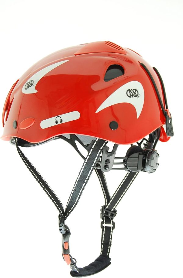 Kong Mouse Work Helmet Red Reflective White UNI - Image 2