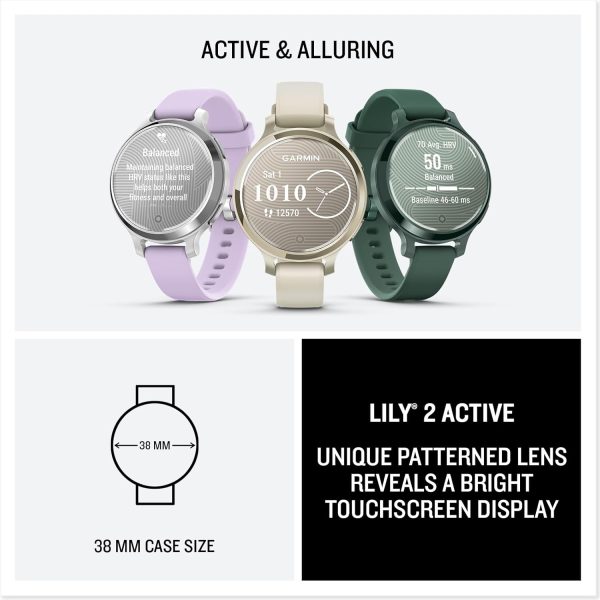 Garmin Lily 2 Active Stylish Smartwatch - Image 2