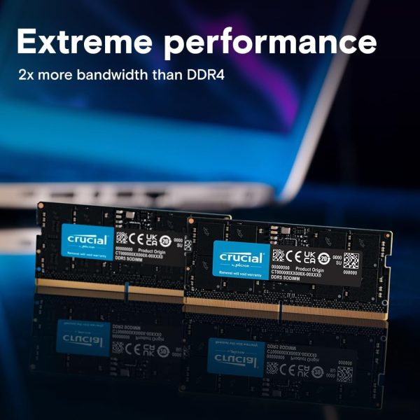 Crucial 32GB DDR5 Laptop Memory Kit - Image 2
