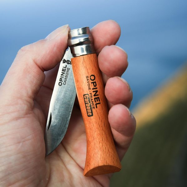 Opinel No. 07 Carbon Steel Folding Knife - Image 2