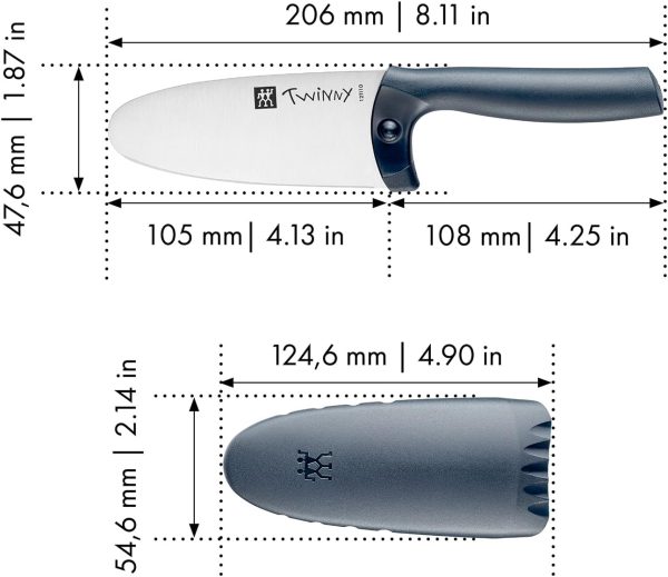 ZWILLING Twinny Kids' Chef's Knife (Blue) - Image 2