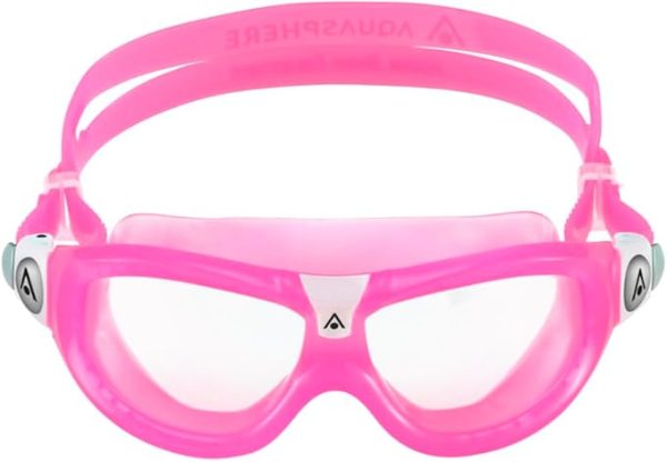 Aqua Sphere Seal Kid 2 Swimming Goggles - Clear Lens/Pink, One Size - Image 2