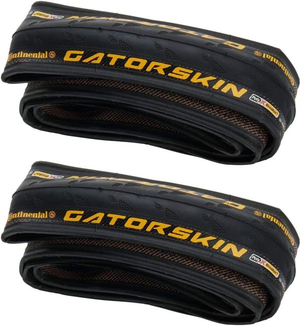 Continental GatorSkin DuraSkin Tire, 2-Count (Folding, 700 x 25mm), Black - Image 2