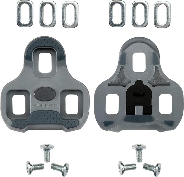 Look KEO Grip 4.5 Degree Cleats, Grey - Image 2