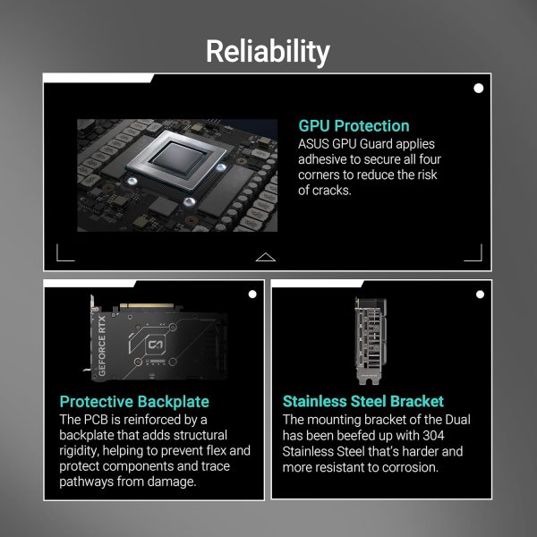 ASUS Dual 8GB Graphics Card with a Performance Boost - Image 3