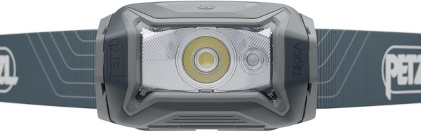 PETZL Tikka Headlamp - Compact 350 Lumen Light with Red Lighting, for Hiking, Climbing, Running, and Camping - Grey - Image 3