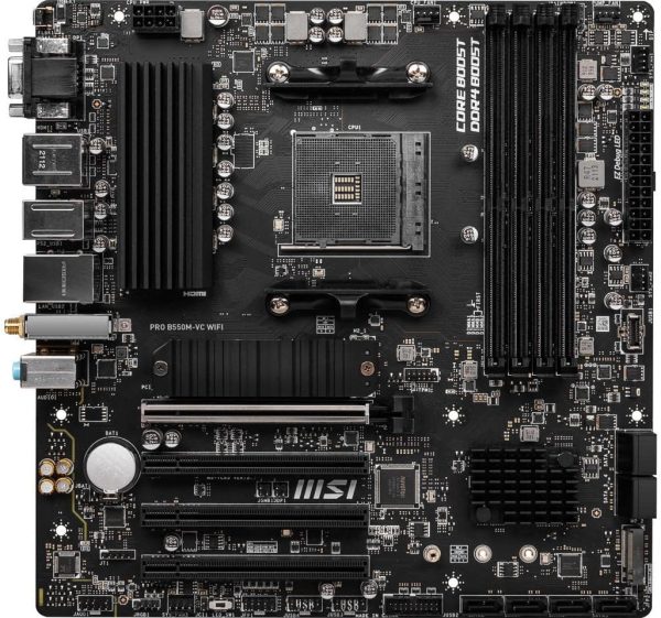 MSI PRO Compact Motherboard for AMD with Fast WiFi and Bluetooth - Image 3