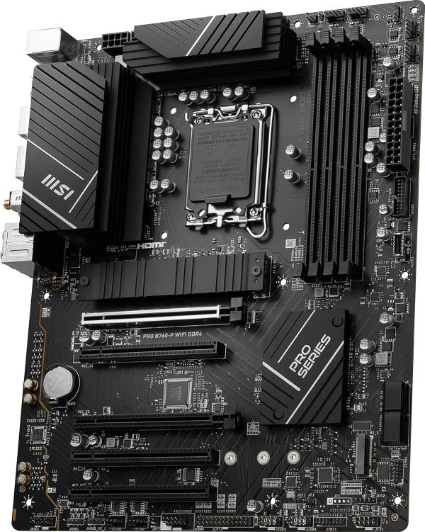 MSI PRO Motherboard for Intel CPUs with WiFi (DDR4) - Image 3