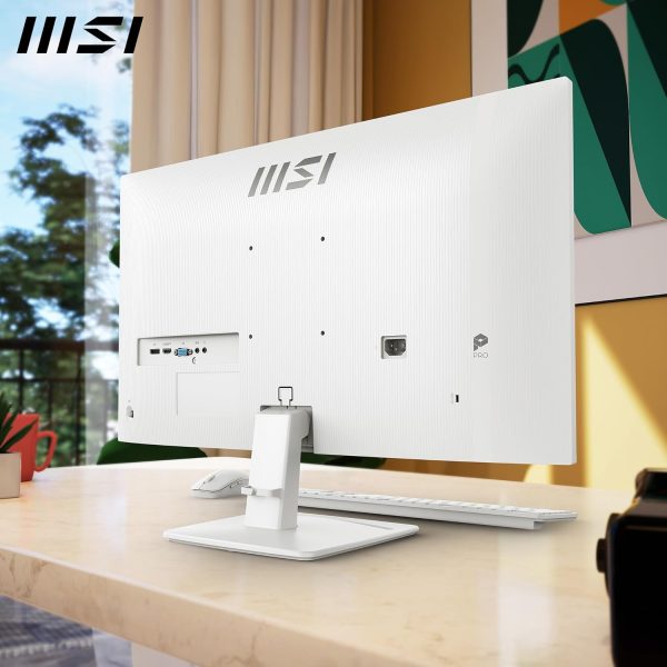 MSI PRO 27-inch Slim White Monitor - Image 3