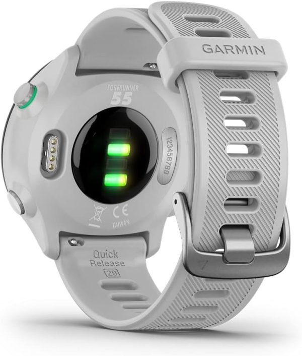 Garmin Forerunner 55 GPS Running Watch (White) - Image 3